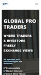 Mobile Screenshot of globalprotraders.com